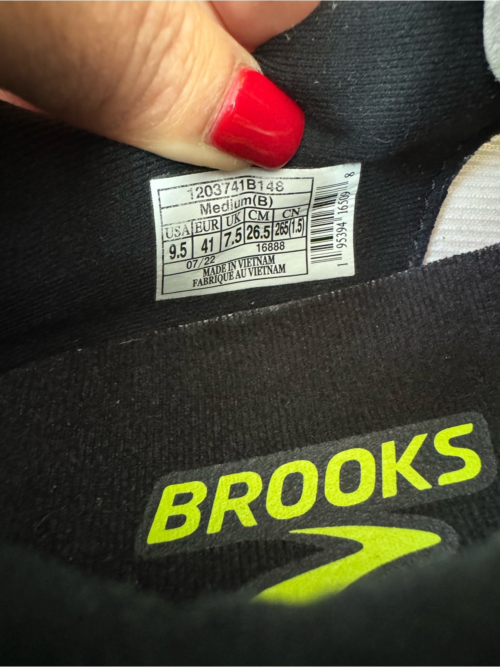 Brooks Launch GTS 9 Women’s Running Shoes White Pink Yellow Size 9.5 B - Picture 9 of 9